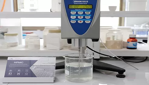 Teste de viscosidade Brookfield