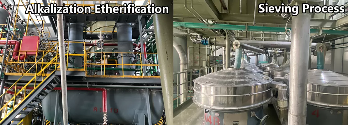 Hidroxietil Celulose (HEC) Processo de Fabricação