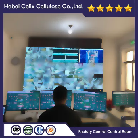 fábrica de HPMC e HEMC Celix - sala de controle central