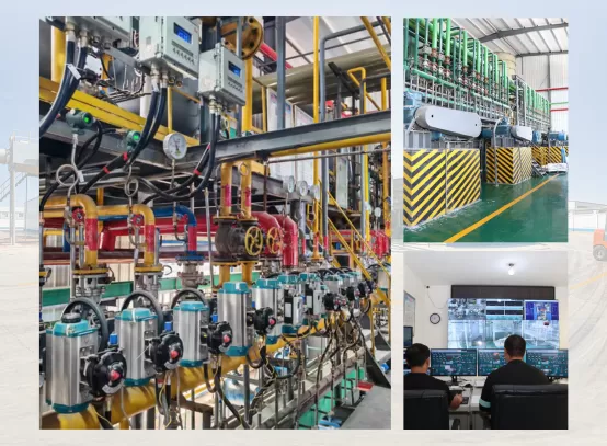 Produção de HPMC da Celix Industrial com sistemas automatizados de controle de qualidade