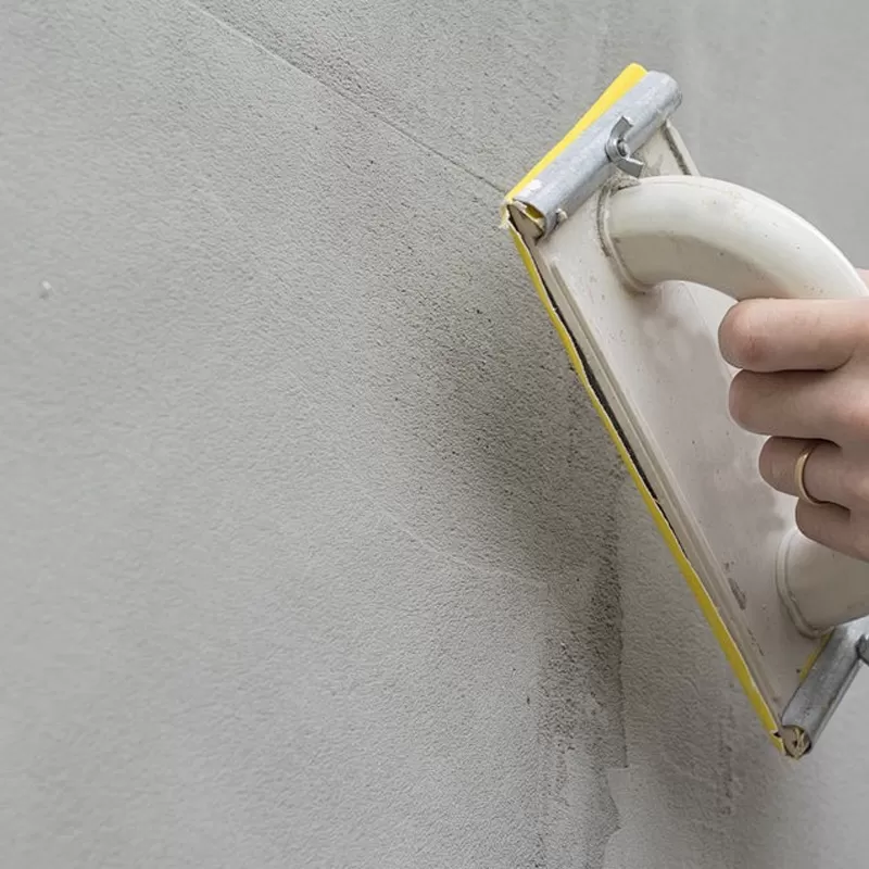 Renderização e gesso de cimento