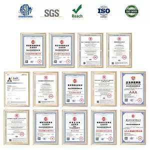 Certificado por SGS, ISO e Reach